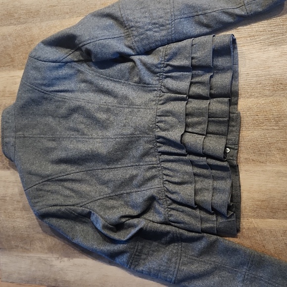 Express Double Breasted Wool Blend Jacket Size L - Picture 7 of 7